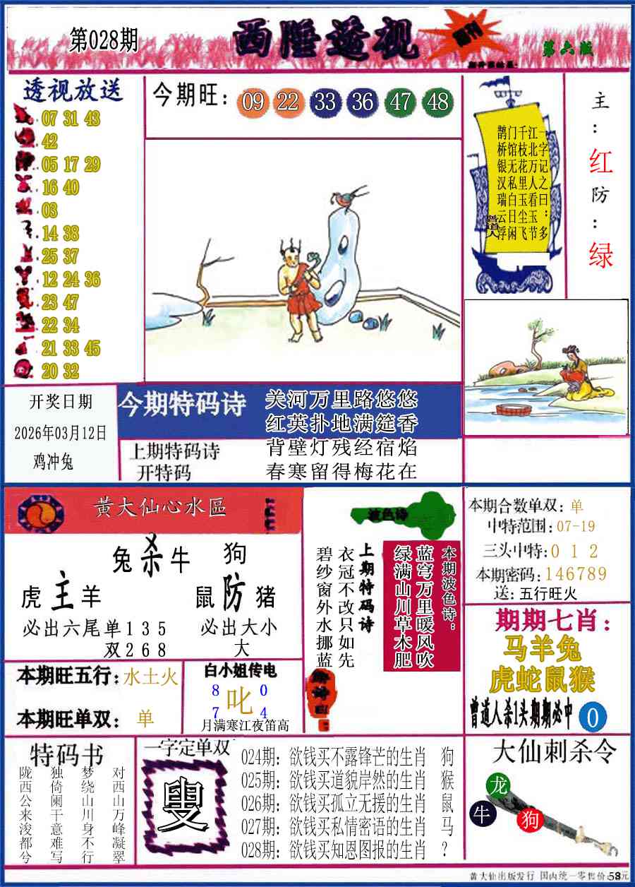 028期西陲透视(正版)[图]