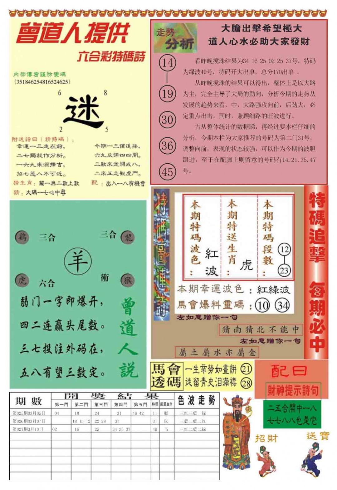 028期曾道人内幕B加大版[图]