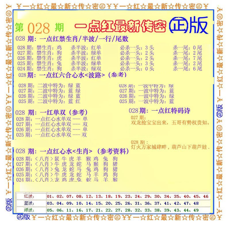 028期一点红最新传密[图]