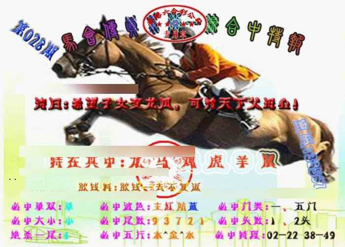 028期马会传真-综合报[图]