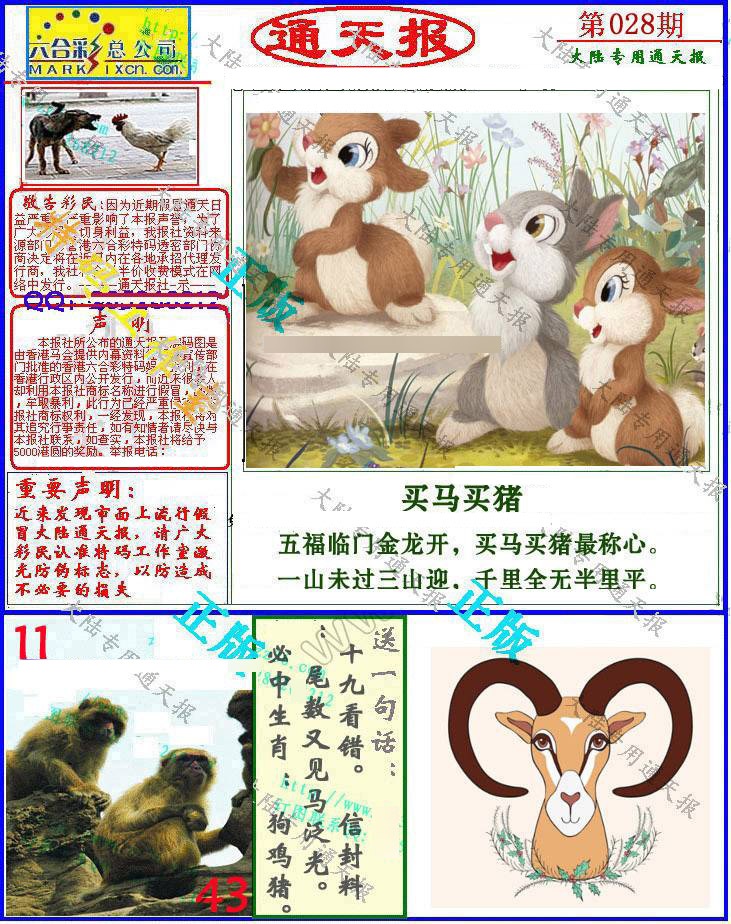 028期大陆通天报[图]