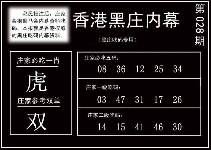 028期香港黑庄内幕[图]