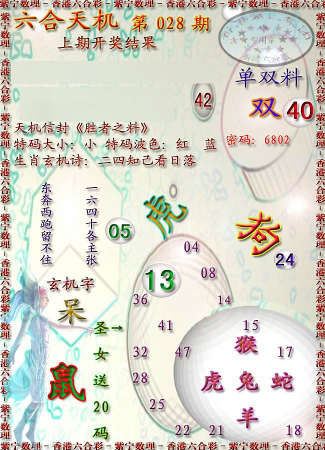 028期天机报[图]