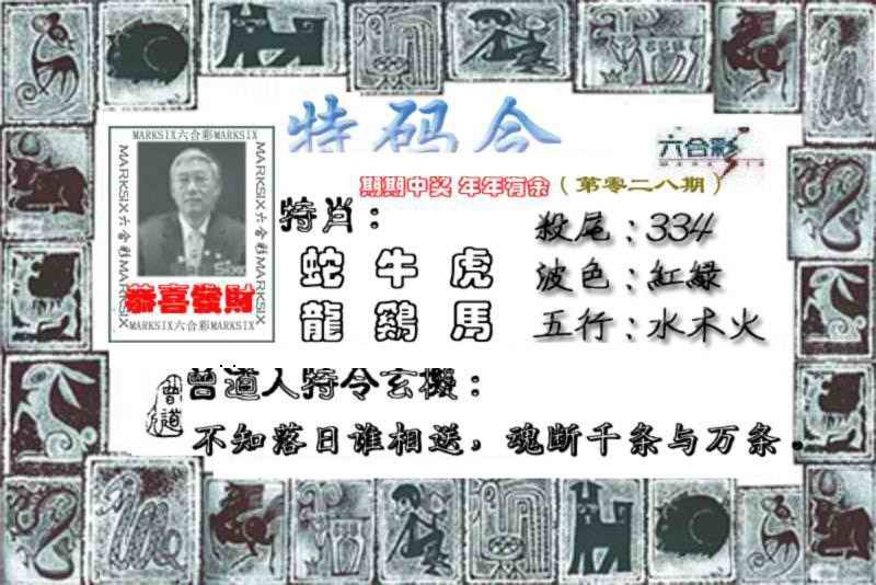 028期特准特码令[图]