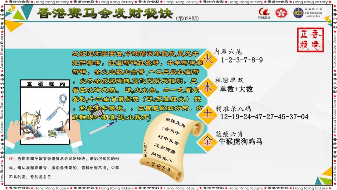 028期发财秘诀[图]